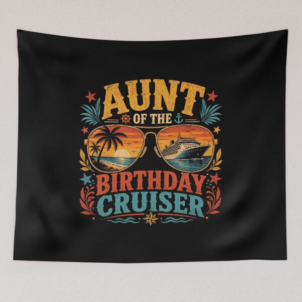 Item preview, Aunt of The Birthday Cruiser designed and sold by zoes-ink.