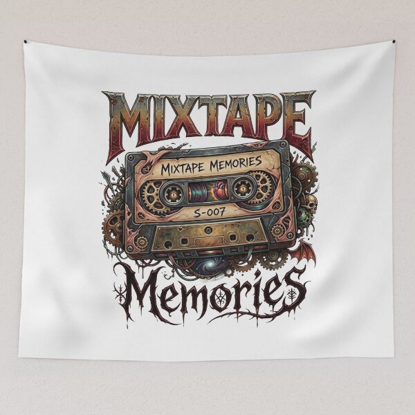 Item preview, Mixtape Memories 80s Cassette Tape designed and sold by SignalStatic.
