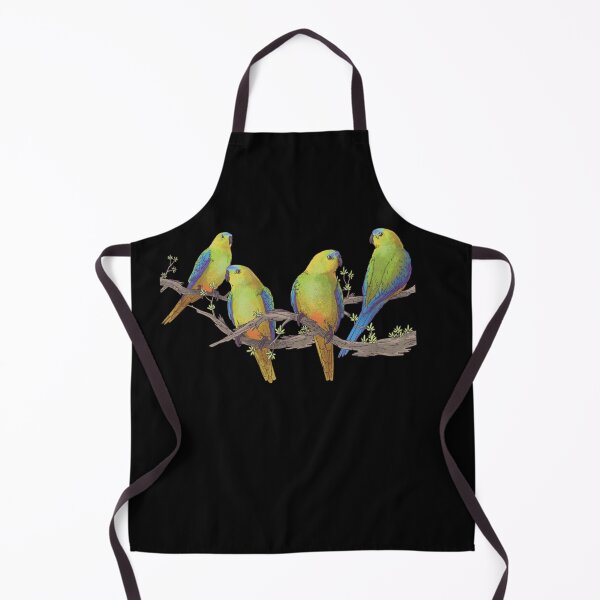 Item preview, 4 OBPs black apron designed and sold by Friends of OBP.
