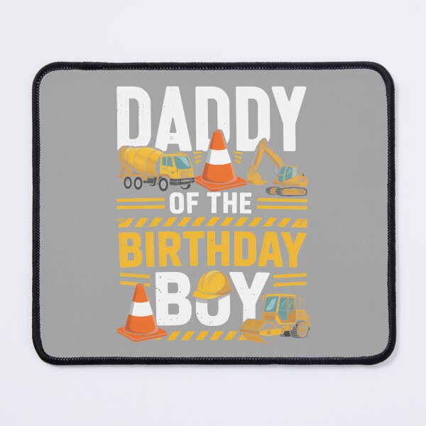 Item preview, Daddy of The Birthday Party Outfit Excavator Crew Dad Long Sleeve designed and sold by ArleneRowe.
