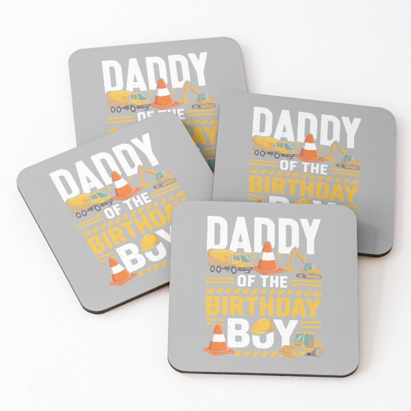 Item preview, Daddy of The Birthday Party Outfit Excavator Crew Dad Long Sleeve designed and sold by ArleneRowe.