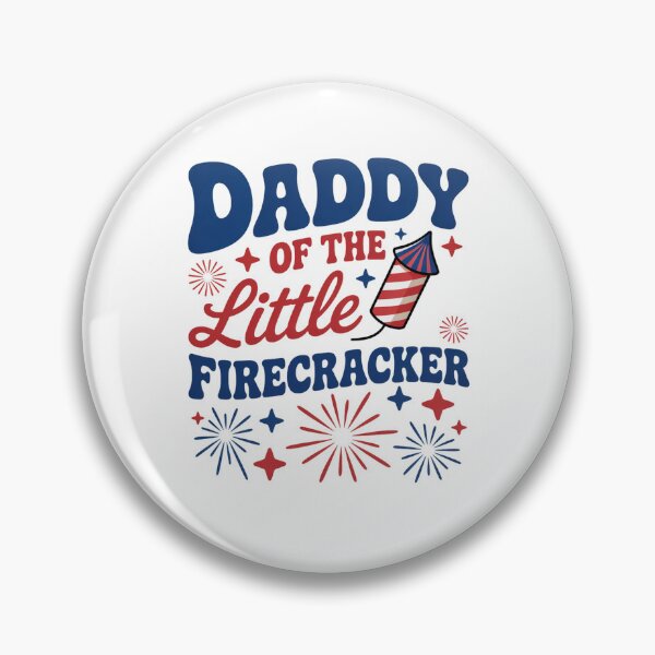 Item preview, Daddy of the little firecracker Fourth of July Birthday  designed and sold by sailorjessiArt.