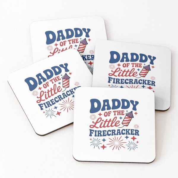 Item preview, Daddy of the little firecracker Fourth of July Birthday  designed and sold by sailorjessiArt.