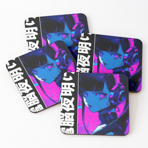 Item preview, Cyberpunk Anime Cyborg Girl Japan Streetwear Japanese Manga Aesthetic #130 designed and sold by mika-gallery.
