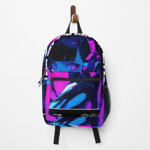 Item preview, Cyberpunk Anime Cyborg Girl Japan Streetwear Japanese Manga Aesthetic #130 designed and sold by mika-gallery.