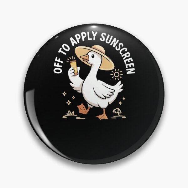 Item preview, Funny Goose Sunscreen Summer Sun Protection designed and sold by SuperAndSocial.