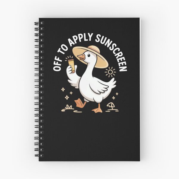 Item preview, Funny Goose Sunscreen Summer Sun Protection designed and sold by SuperAndSocial.