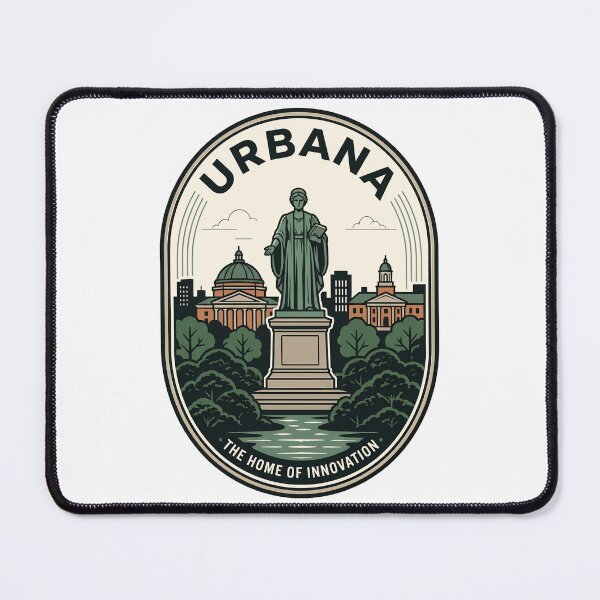 Item preview, Vintage Urbana Illinois Alma Mater Travel Badge designed and sold by k3rstman1.
