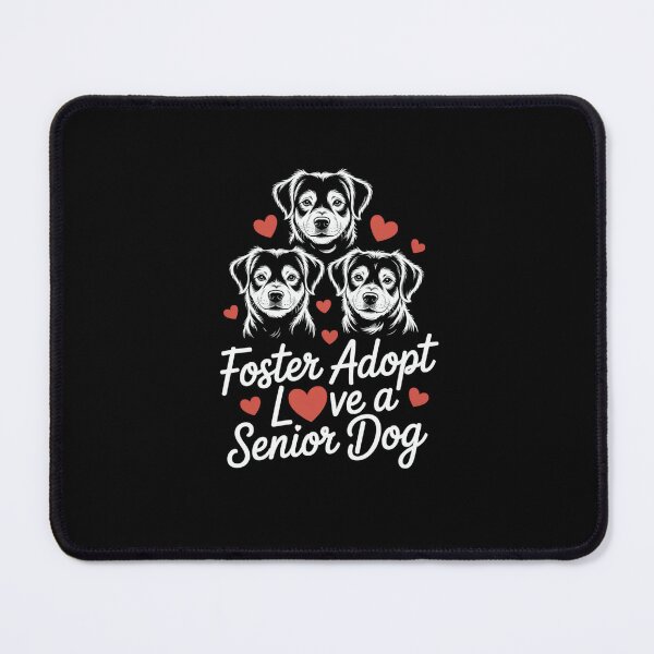 Item preview, Foster Adopt Love a Senior Dog Rescue Advocate designed and sold by SuperAndSocial.