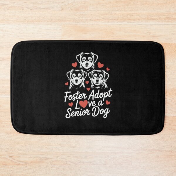 Item preview, Foster Adopt Love a Senior Dog Rescue Advocate designed and sold by SuperAndSocial.