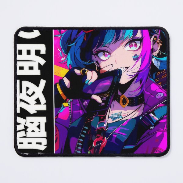 Item preview, Cyberpunk Vaporwave Anime Manga Girl Japanese Streetwear Aesthetic #548 designed and sold by mika-gallery.