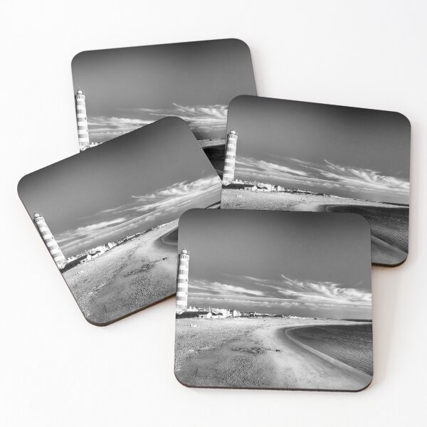 Item preview, Lighthouse Beach B&W designed and sold by NunoPires.