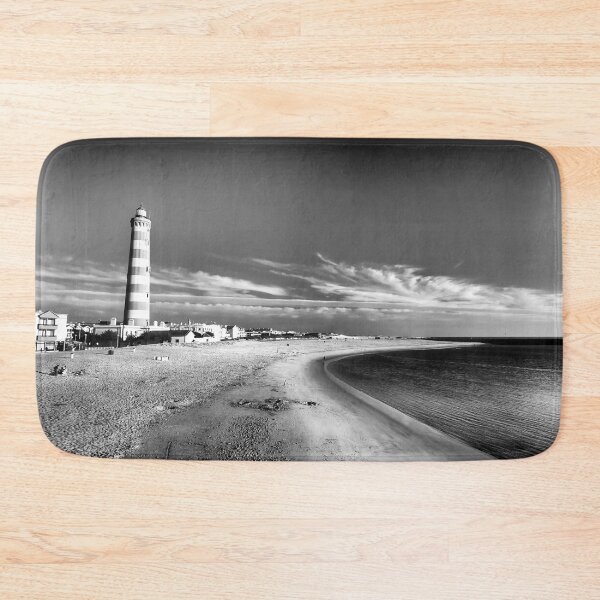 Item preview, Lighthouse Beach B&W designed and sold by NunoPires.