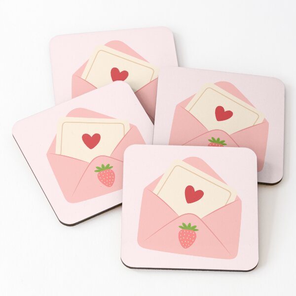 Item preview, Cute Strawberry Love Letter Envelope designed and sold by Lamlamiu.