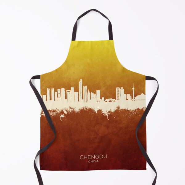 Item preview, Chengdu China Skyline designed and sold by ArtPrints.