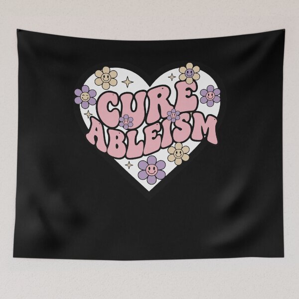 Item preview, Disability Awareness Cure Ableism Invisible designed and sold by LuminOrb.