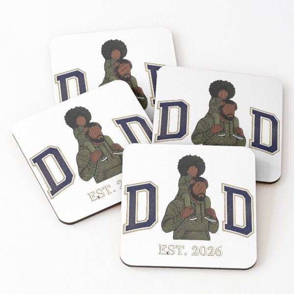 Item preview, Black Dad Est 2026 Fathers Day Gift,Urban Dad Established 2026 Embroidery Style designed and sold by Tshirt-Deer.
