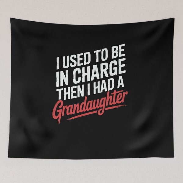 Item preview, Granddaughter In Charge Funny Grandma Grandpa designed and sold by SuperAndSocial.