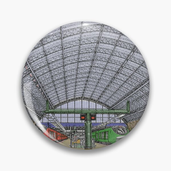 Item preview, St Pancras Station London. Original Arwork designed and sold by KALEIDOSCOPE UK.