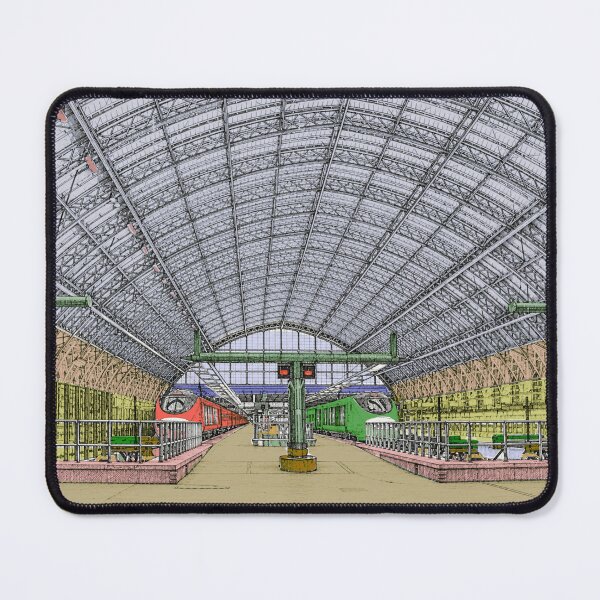 Item preview, St Pancras Station London. Original Arwork designed and sold by KALEIDOSCOPE UK.