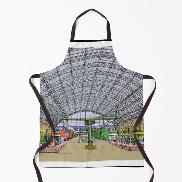 Item preview, St Pancras Station London. Original Arwork designed and sold by KALEIDOSCOPE UK.