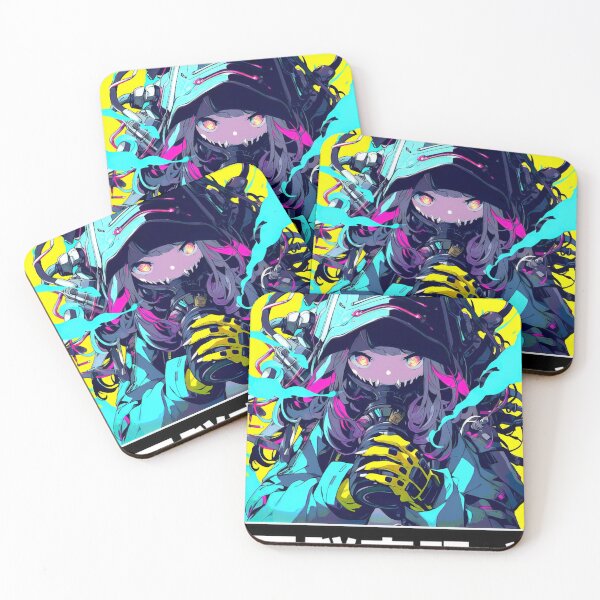 Item preview, Cyberpunk Anime Vaporwave Japanese Girl Streetwear Aesthetic #381 designed and sold by mika-gallery.