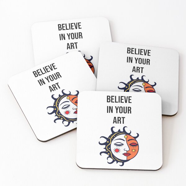 Item preview, Believe in your art designed and sold by Creative jiffy.
