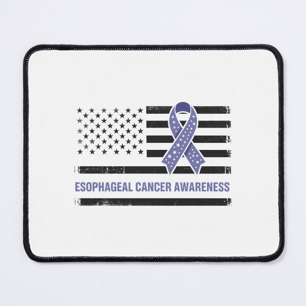 Item preview, Esophageal Cancer Awareness Periwinkle Ribbon designed and sold by sailorjessiArt.