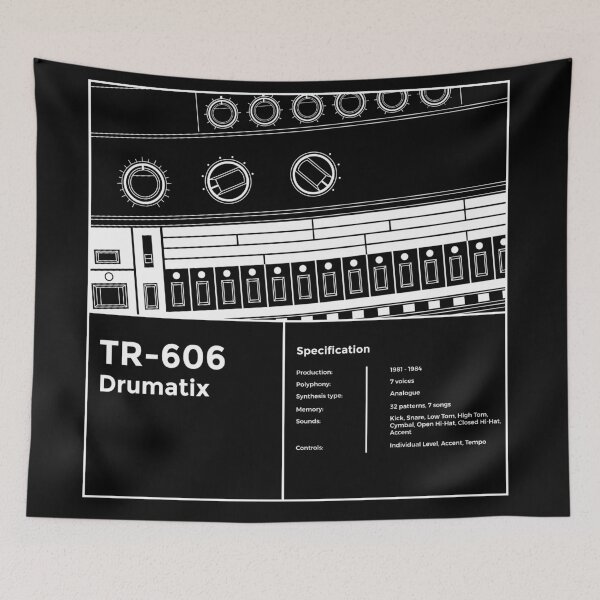 Item preview, 606 Drum Machine for Electronic Musician designed and sold by AtomicMalibu.
