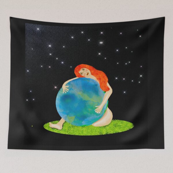 Item preview, Abrazando la Tierra designed and sold by Elaine M Hayward .