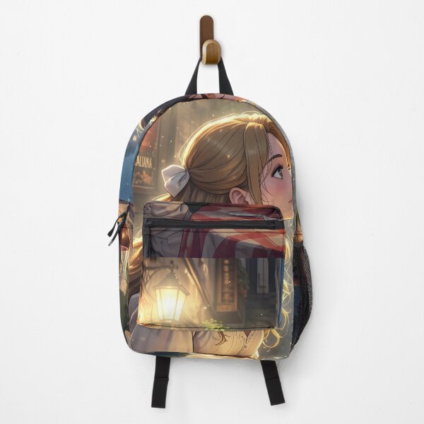 Item preview, Romantic Spaghetti Dinner Anime Couple designed and sold by sigmaartstudio.