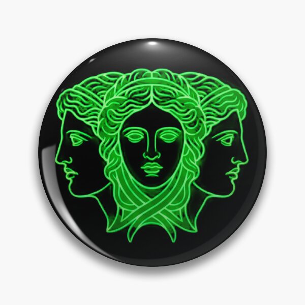 Artikelvorschau, Das dreifache Neon-Logik-Spektrum: Elektrisches Grün Hekate entworfen und verkauft von codex antique.