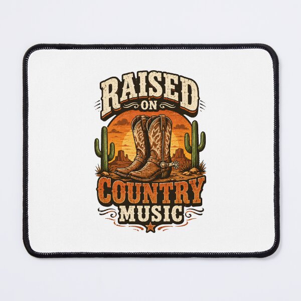 Item preview, Raised On Country Music Vintage Western.  designed and sold by Mr Lee.