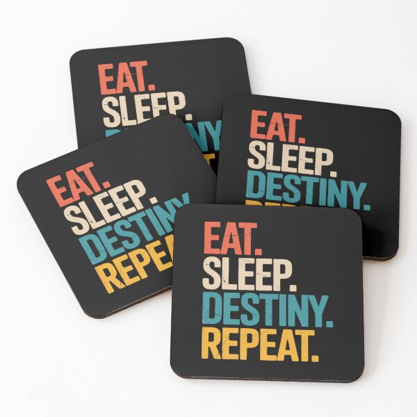 Item preview, Eat Sleep Destiny Repeat Video Games Gaming designed and sold by sailorjessiArt.