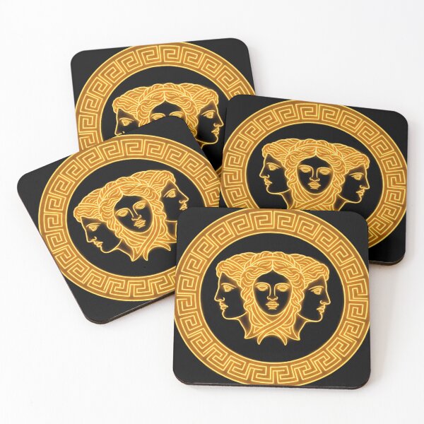Item preview,  The Triple Neon Logic Spectrum: Solar Gold Hekate designed and sold by codex antique.