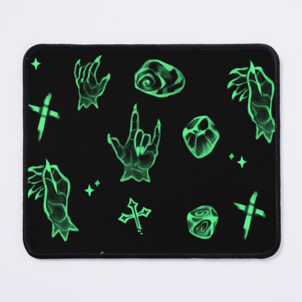 Item preview, Claws, Crosses and Stones - Green designed and sold by Chloe Halikias.