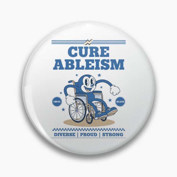 Item preview, Disability Awareness Cure Ableism Disability Pride designed and sold by LuminOrb.