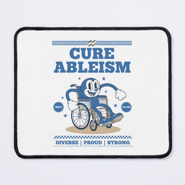 Item preview, Disability Awareness Cure Ableism Disability Pride designed and sold by LuminOrb.