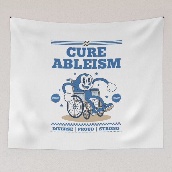 Item preview, Disability Awareness Cure Ableism Disability Pride designed and sold by LuminOrb.