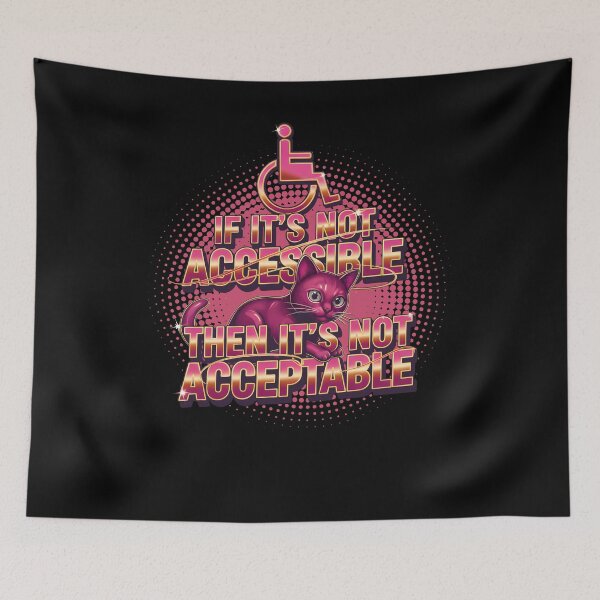 Item preview, Disability Awareness If Not Accessible designed and sold by LuminOrb.