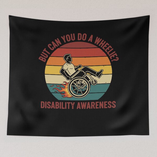 Item preview, Disability Awareness But Can You Do A Wheelie designed and sold by LuminOrb.