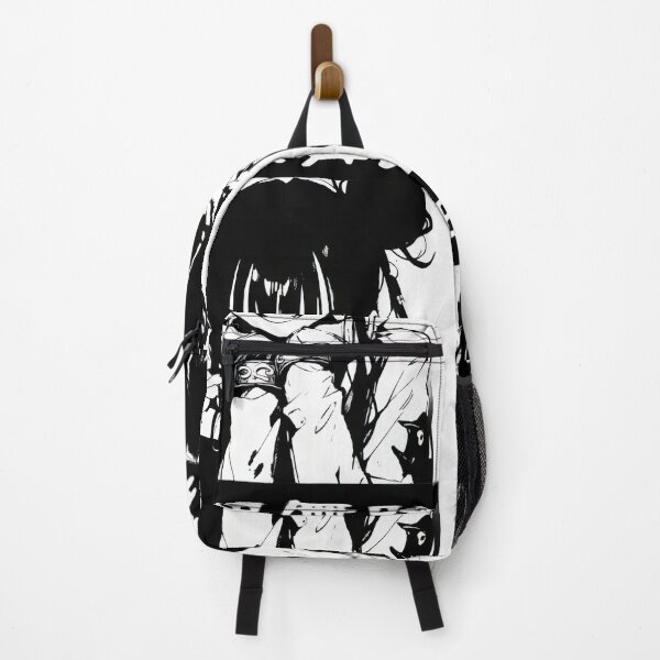 Item preview, Goth Grunge Anime Girl Manga Aesthetic Japanese Streetwear Black and White #323 designed and sold by mika-gallery.
