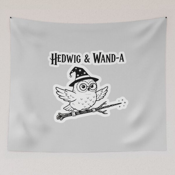 Item preview, Hedwig and Wand-a designed and sold by Aise06.
