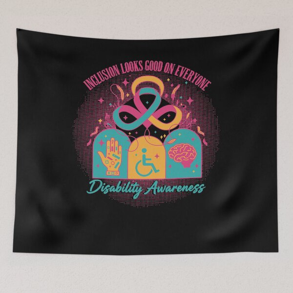 Item preview, Disability Awareness Inclusion Looks Good designed and sold by LuminOrb.