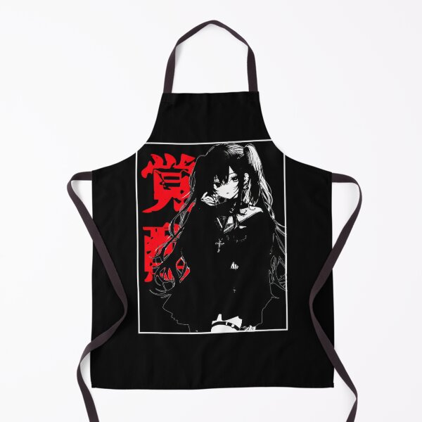 Item preview, Kawaii Goth Anime Girl Manga Aesthetic Japanese Streetwear Black and White #713 designed and sold by mika-gallery.