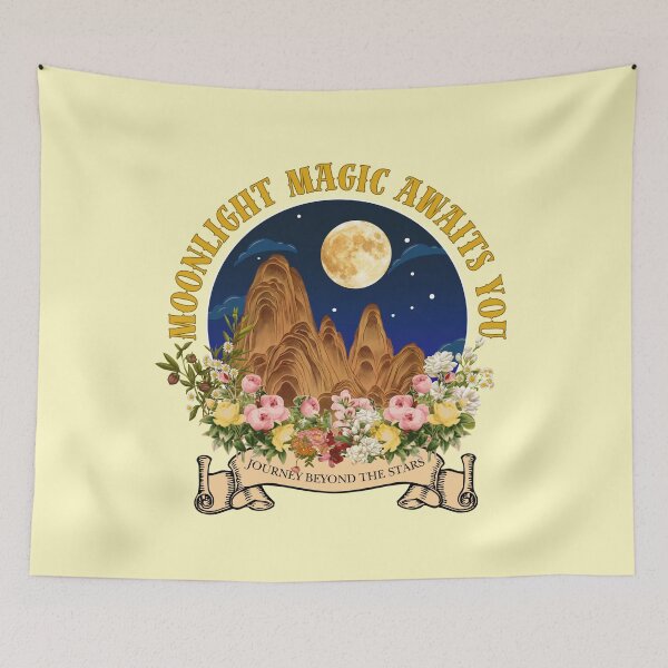 Item preview, Moonlight Magic Awaits – Journey Beyond The Stars designed and sold by SilverSeaBKK.