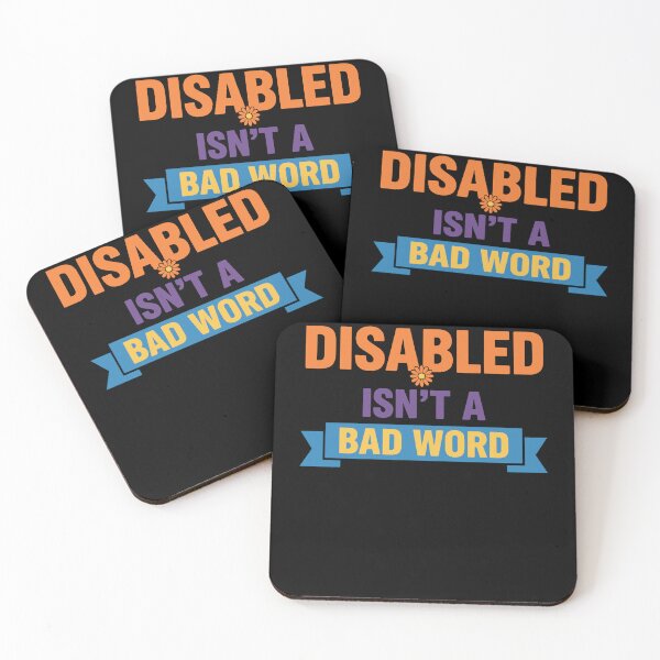 Item preview, Disability Awareness Disabled Isn't A Bad Word designed and sold by LuminOrb.