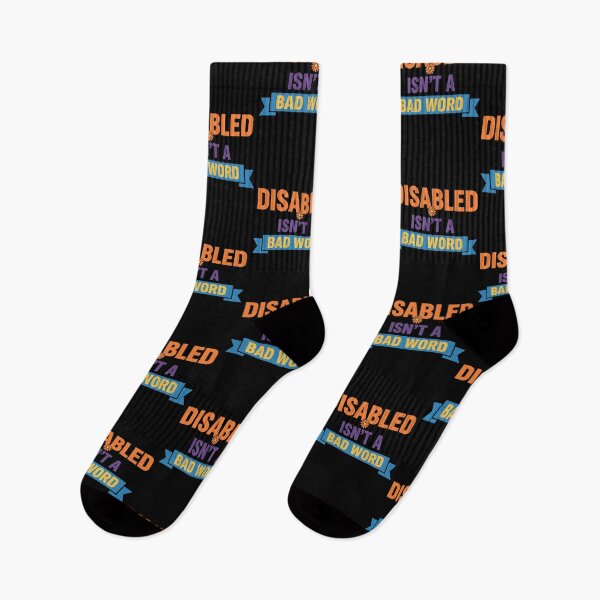 Item preview, Disability Awareness Disabled Isn't A Bad Word designed and sold by LuminOrb.