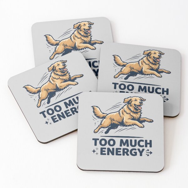 Item preview, Funny Golden Retriever Chaos Mode Sticker - Cute Dog Zoomies T-Shirt designed and sold by ZyxDes.