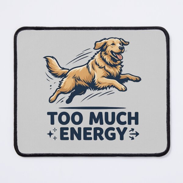 Item preview, Funny Golden Retriever Chaos Mode Sticker - Cute Dog Zoomies T-Shirt designed and sold by ZyxDes.